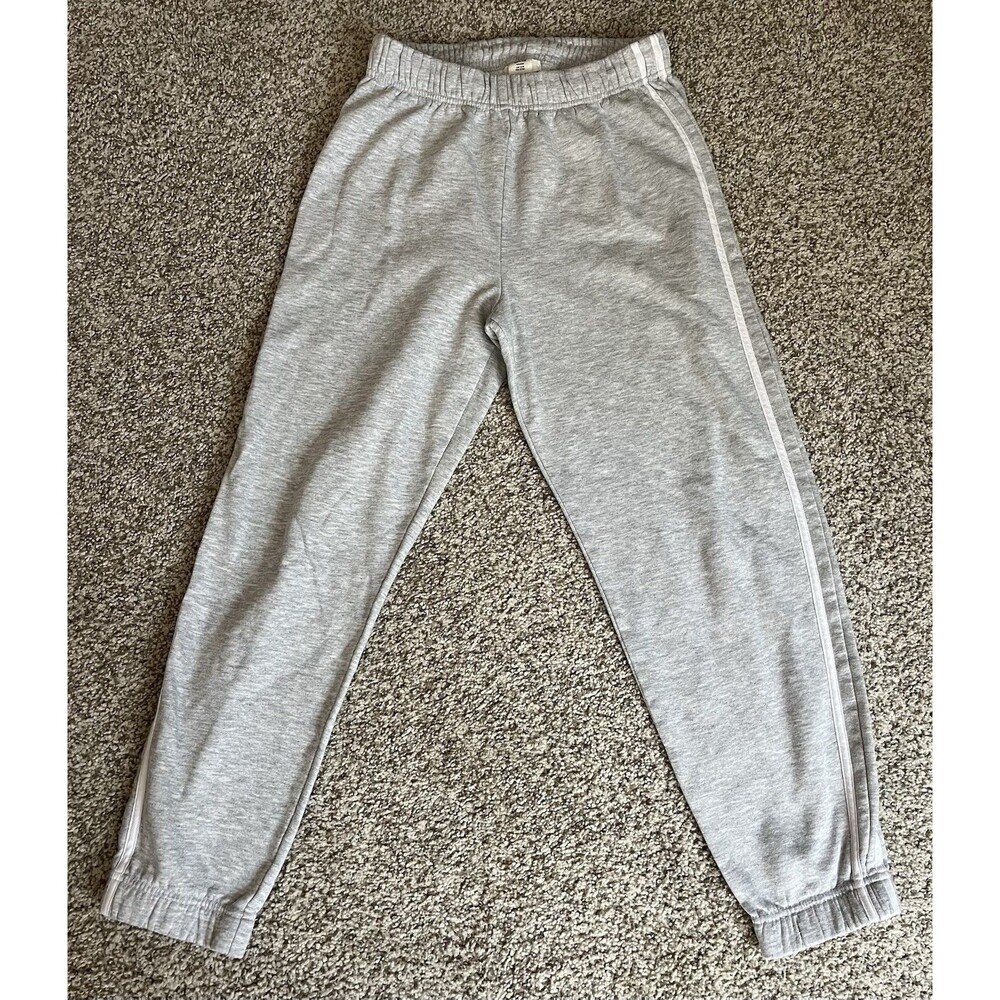 Women's Garage Gray Elastic Bottom Sweatpants, Small